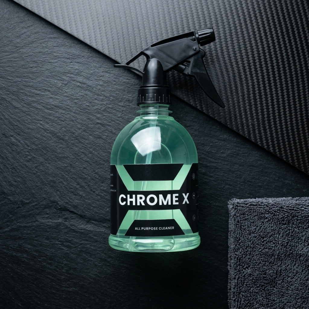 Chrome X - 500ML + Microfiber Cloth