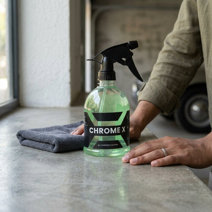 Chrome X - 500ML + Microfiber Cloth